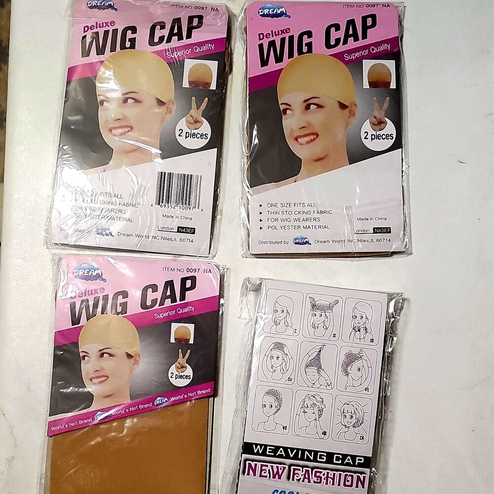 3xDream Wig  and 1x Weave Cap Light One Size